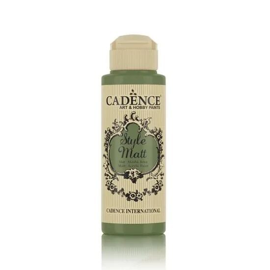 Cadence Style Matt Akrilik Boya S9052 Kamuflaj Yeşili 120ml