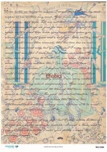 Diamond Pirinç Dekopaj Kağıdı - 5286