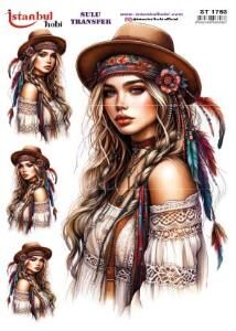 Sulu Transfer Kağıdı 25x35cm ST-1763