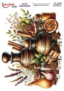 Sulu Transfer Kağıdı 25x35cm ST-1239