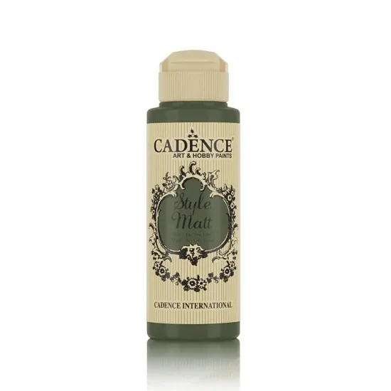 Cadence Style Matt Akrilik Boya S9053 Koyu Ela Yeşil 120ml