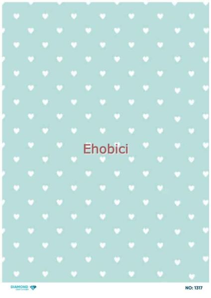 Diamond Pirinç Dekopaj Kağıdı - 1317