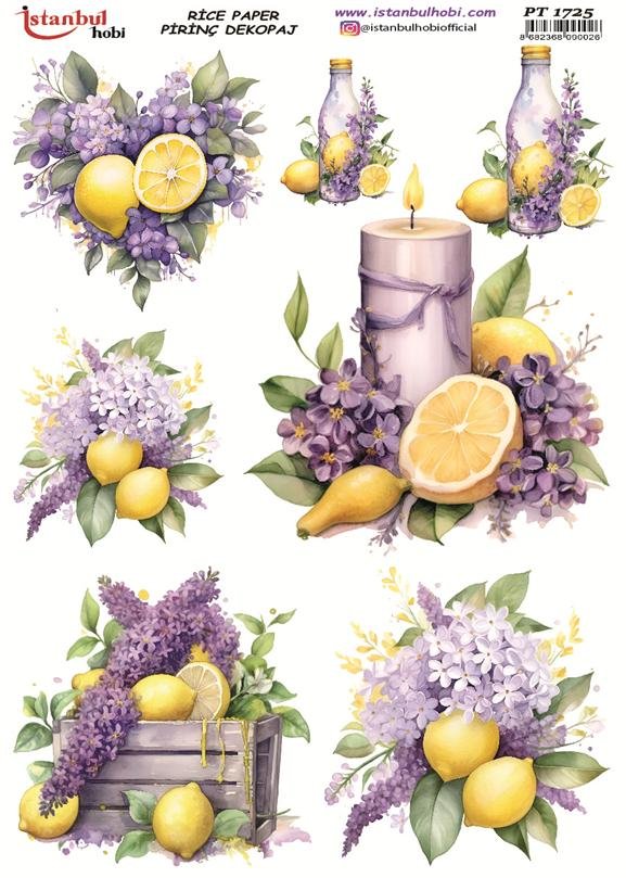 Pirinç Dekopaj Kağıdı 30x42cm PT-1725