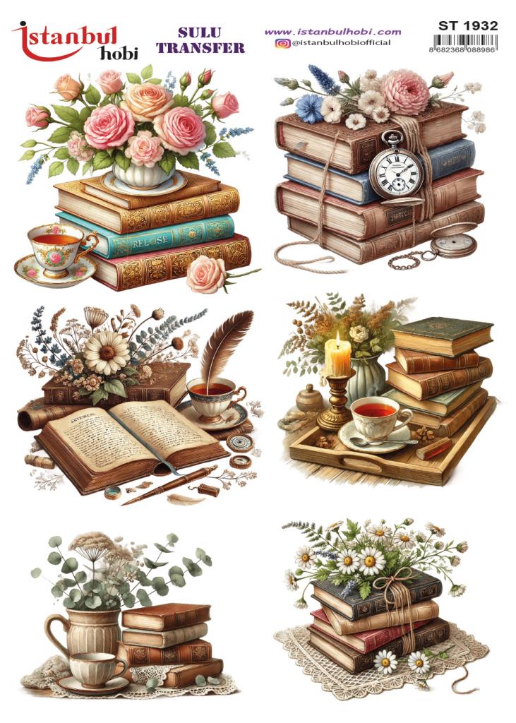 Sulu Transfer Kağıdı 25x35cm ST-1932