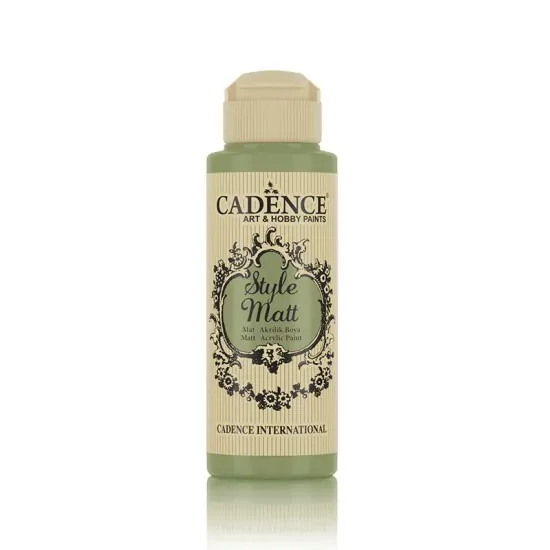 Cadence Style Matt Akrilik Boya S9046 Toprak Yeşil 120ml