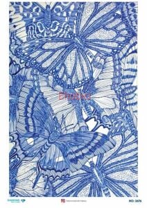 Diamond Pirinç Dekopaj Kağıdı - 2676