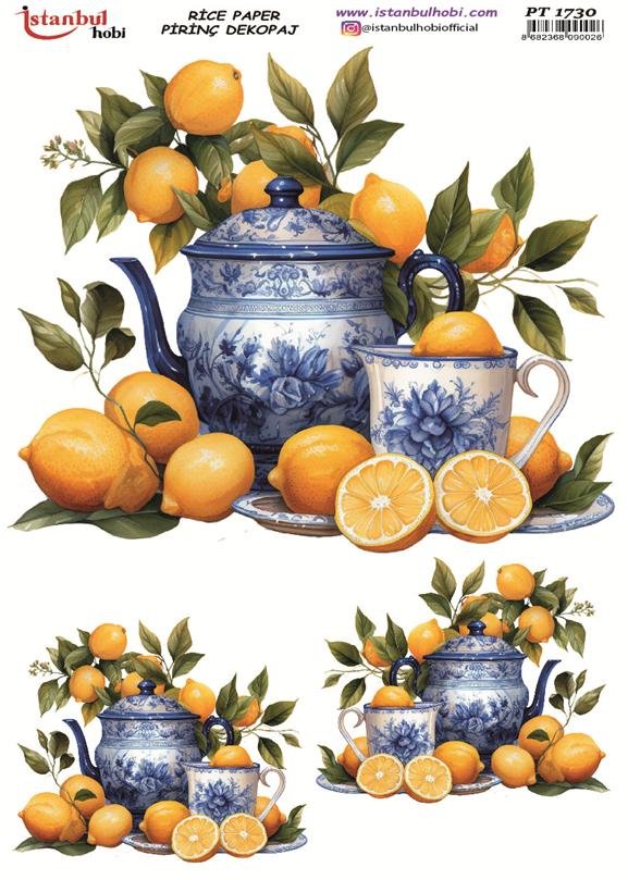 Pirinç Dekopaj Kağıdı 30x42cm PT-1730