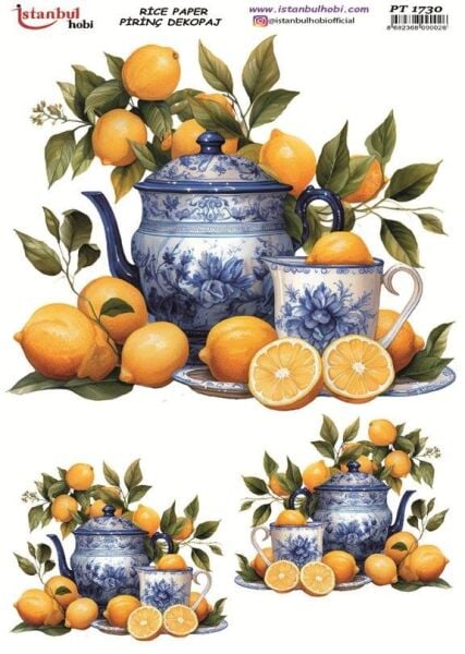 Pirinç Dekopaj Kağıdı 30x42cm PT-1730