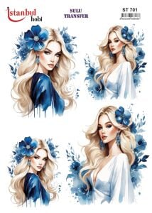 Sulu Transfer Kağıdı 25x35cm ST-701