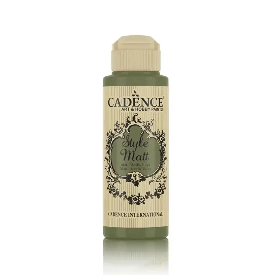 Cadence Style Matt Akrilik Boya S9049 Asker Yeşili 120ml