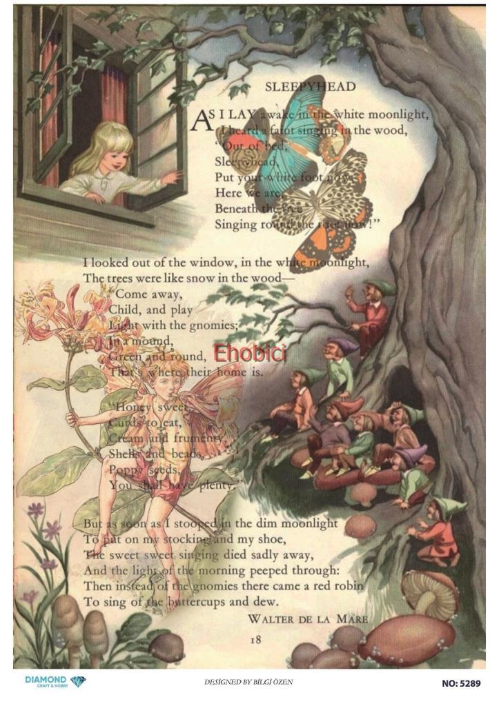 Diamond Pirinç Dekopaj Kağıdı - 5289