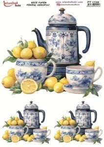 Pirinç Dekopaj Kağıdı 30x42cm PT-1739