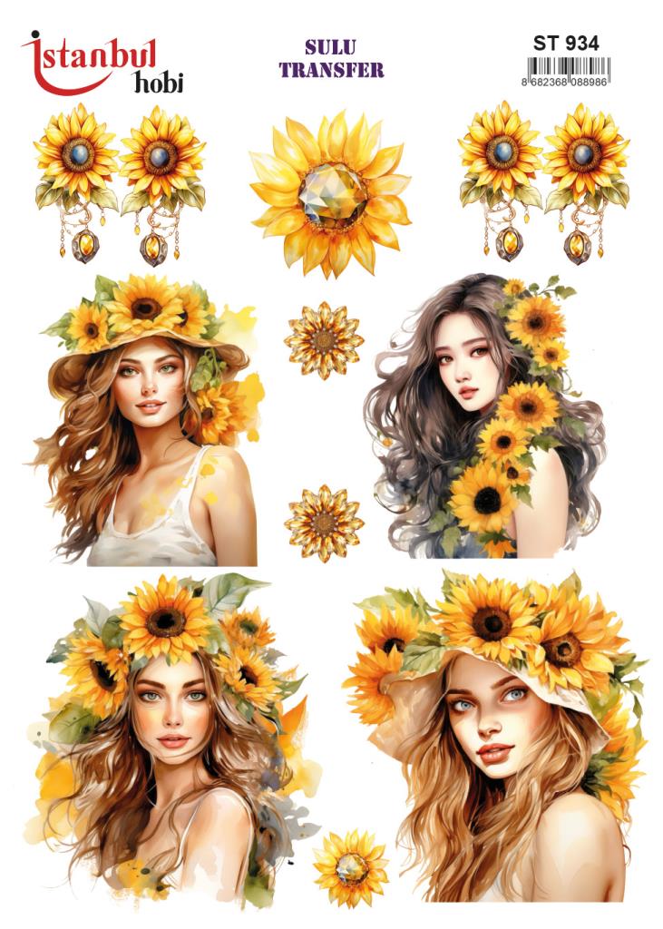 Sulu Transfer Kağıdı 25x35cm ST-934