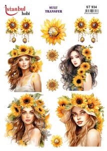 Sulu Transfer Kağıdı 25x35cm ST-934