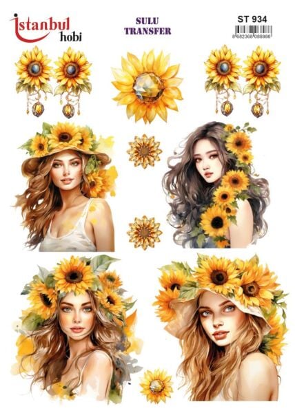 Sulu Transfer Kağıdı 25x35cm ST-934