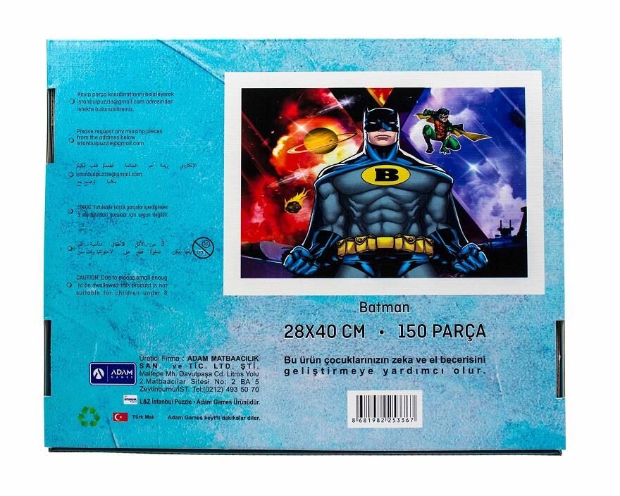 Batman Puzzle 150 Parça 28x40cm