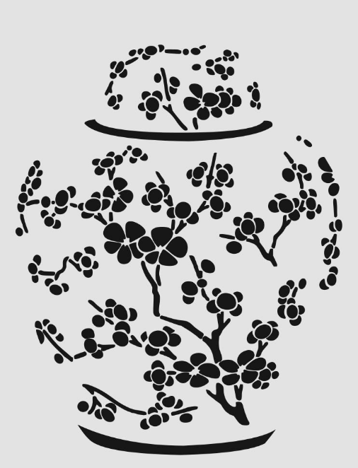 Boyutlu Desen Stencil Şablon (25x35) BY-051B