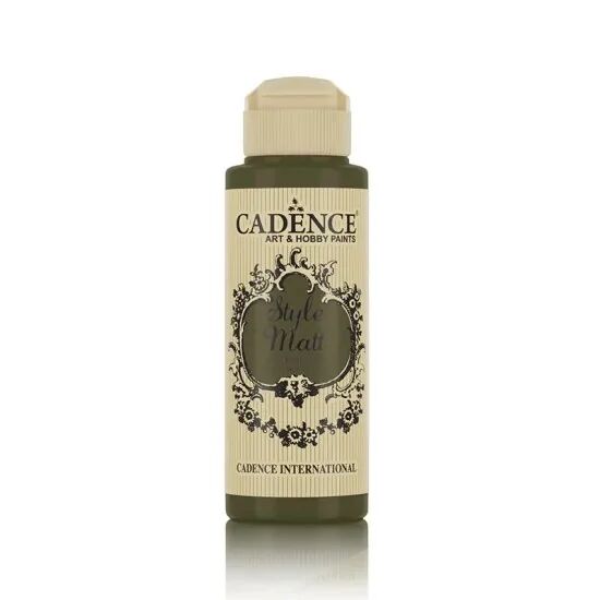 Cadence Style Matt Akrilik Boya S9050 Çiftlik Yeşili 120ml
