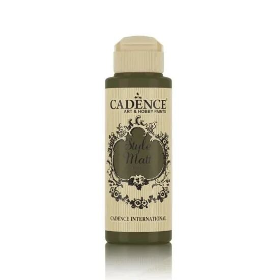 Cadence Style Matt Akrilik Boya S9050 Çiftlik Yeşili 120ml