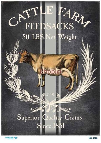 Diamond Pirinç Dekopaj Kağıdı - 1320