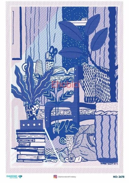 Diamond Pirinç Dekopaj Kağıdı - 2678