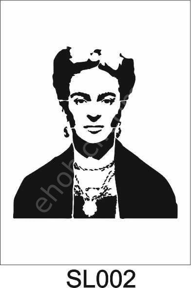 Siluet Desenler Stencil Şablon (25x25) SL-002