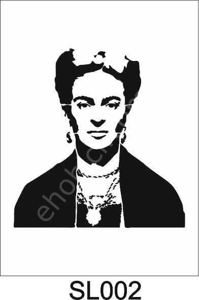 Siluet Desenler Stencil Şablon (25x25) SL-002