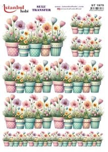 Sulu Transfer Kağıdı 25x35cm ST-1975