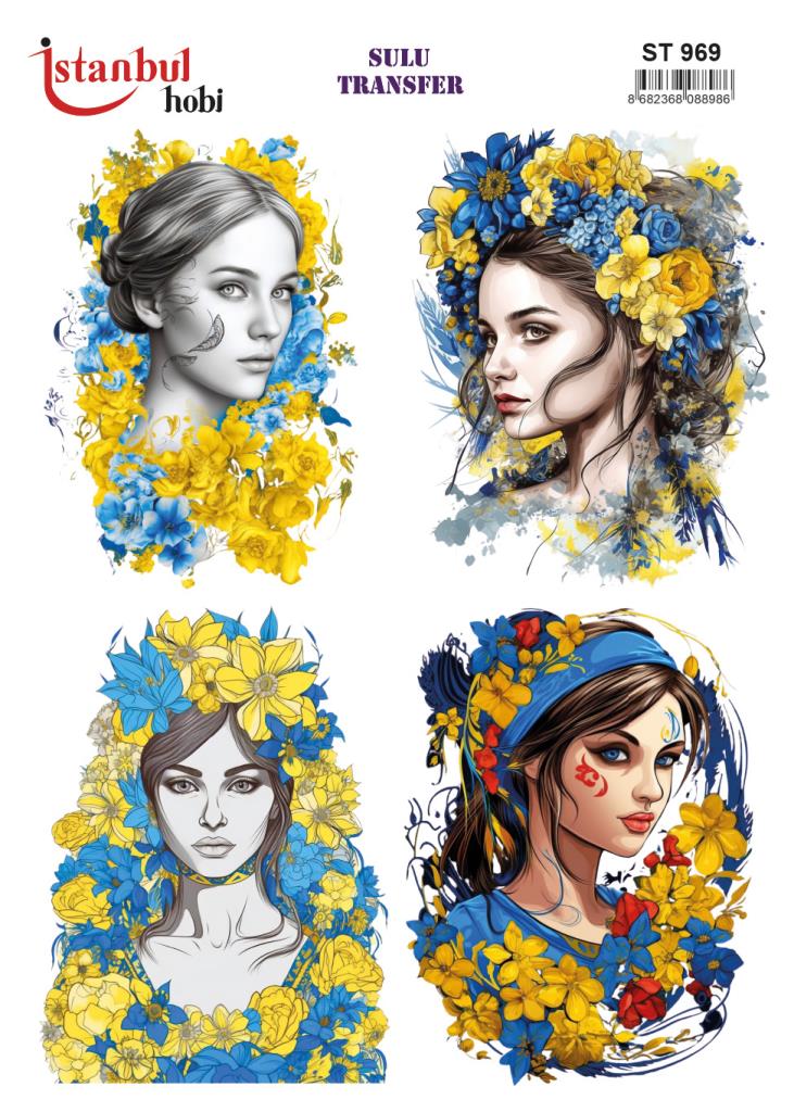 Sulu Transfer Kağıdı 25x35cm ST-969