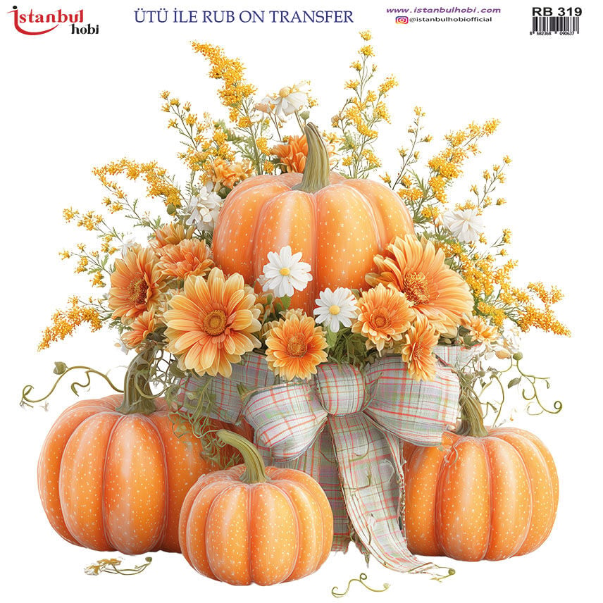 Ütü ile Rub On Transfer Kağıdı 30x30cm RB-319