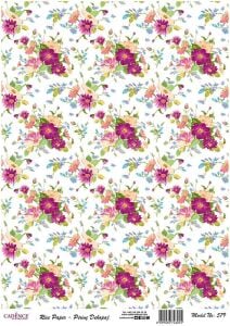 Cadence Pirinç Dekopaj Kağıdı - Model 579