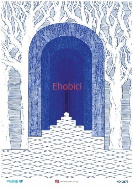 Diamond Pirinç Dekopaj Kağıdı - 2679