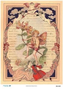 Diamond Pirinç Dekopaj Kağıdı - 5291