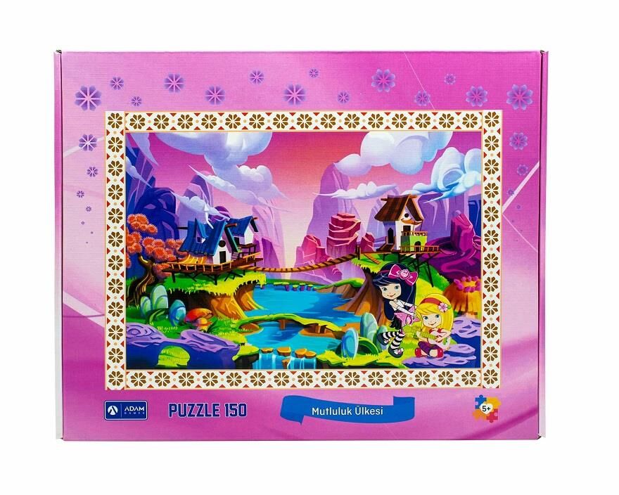 Mutluluk Ülkesi Puzzle 150 Parça 28x40cm