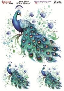 Pirinç Dekopaj Kağıdı 30x42cm PT-1797