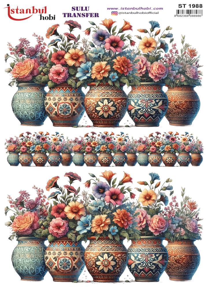 Sulu Transfer Kağıdı 25x35cm ST-1988