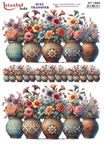 Sulu Transfer Kağıdı 25x35cm ST-1988