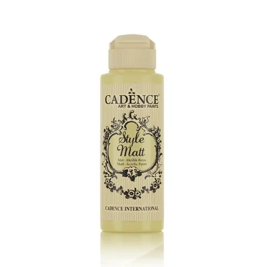 Cadence Style Matt Akrilik Boya S9045 Sarı Yeşil 120ml
