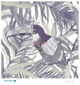 Diamond Pirinç Dekopaj Kağıdı - 322 - 30x30