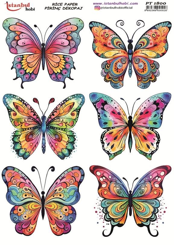 Pirinç Dekopaj Kağıdı 30x42cm PT-1800