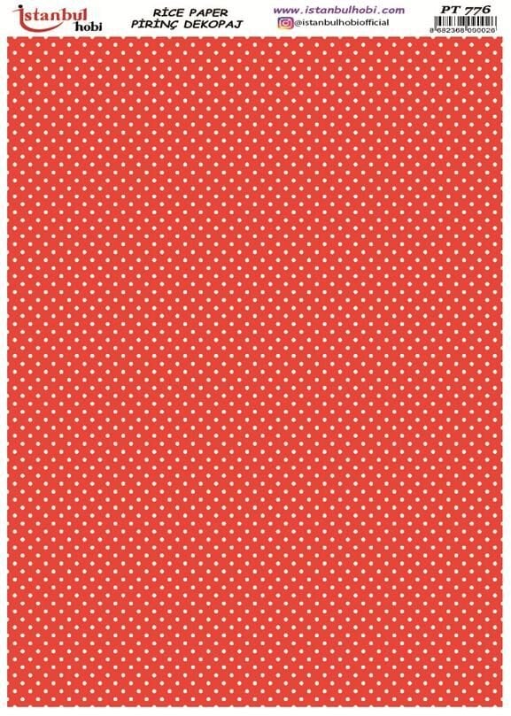 Pirinç Dekopaj Kağıdı 30x42cm PT-776