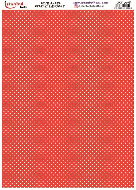 Pirinç Dekopaj Kağıdı 30x42cm PT-776