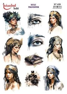 Sulu Transfer Kağıdı 25x35cm ST-439