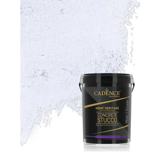 Cadence Concrete Stucco Beyaz İnce Son Kat Beton Kaplama 3KG