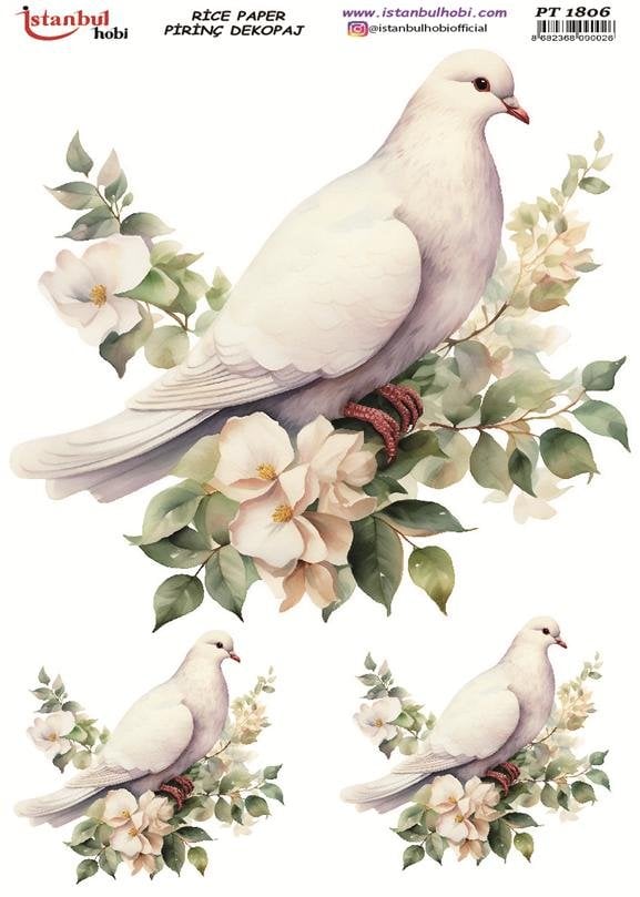 Pirinç Dekopaj Kağıdı 30x42cm PT-1806
