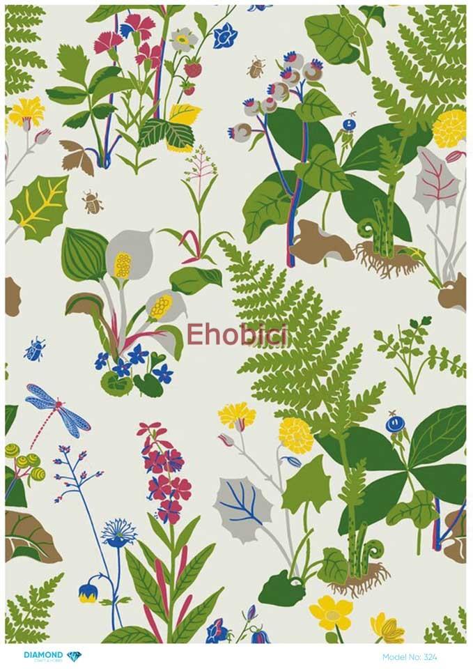 Diamond Pirinç Dekopaj Kağıdı - 324