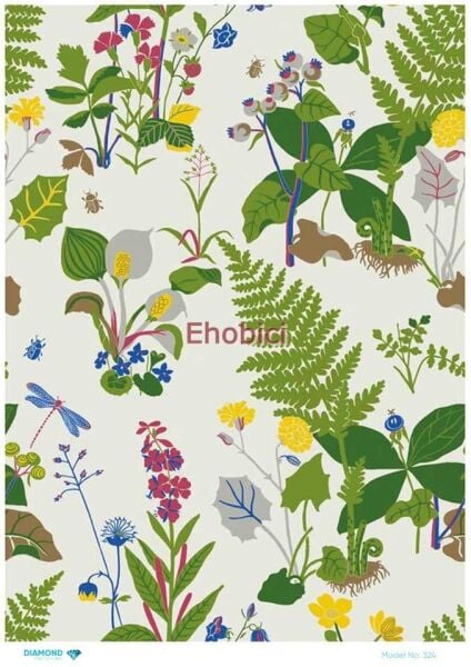 Diamond Pirinç Dekopaj Kağıdı - 324