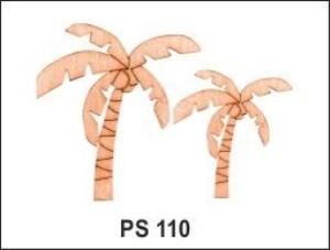 Lazer Kesim Ahşap Süsler PS-110