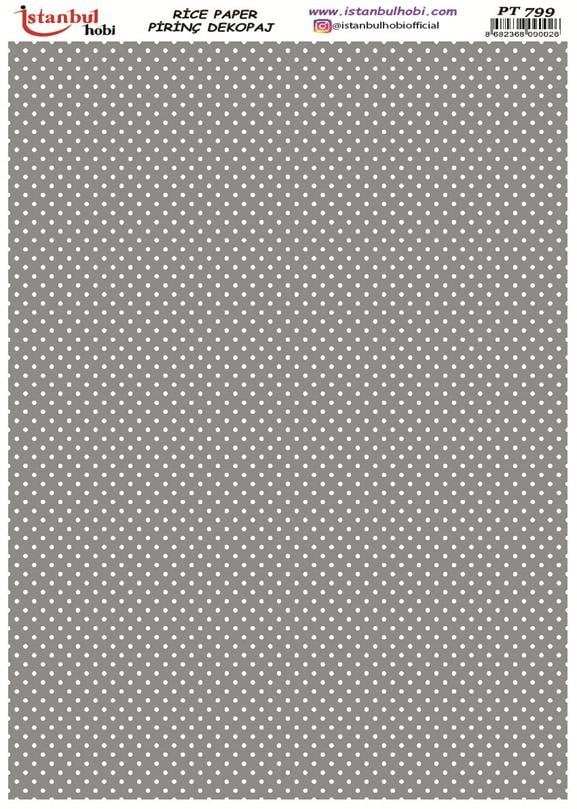 Pirinç Dekopaj Kağıdı 30x42cm PT-799