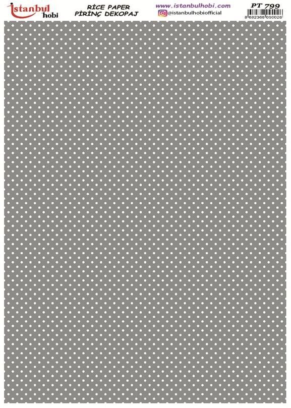 Pirinç Dekopaj Kağıdı 30x42cm PT-799
